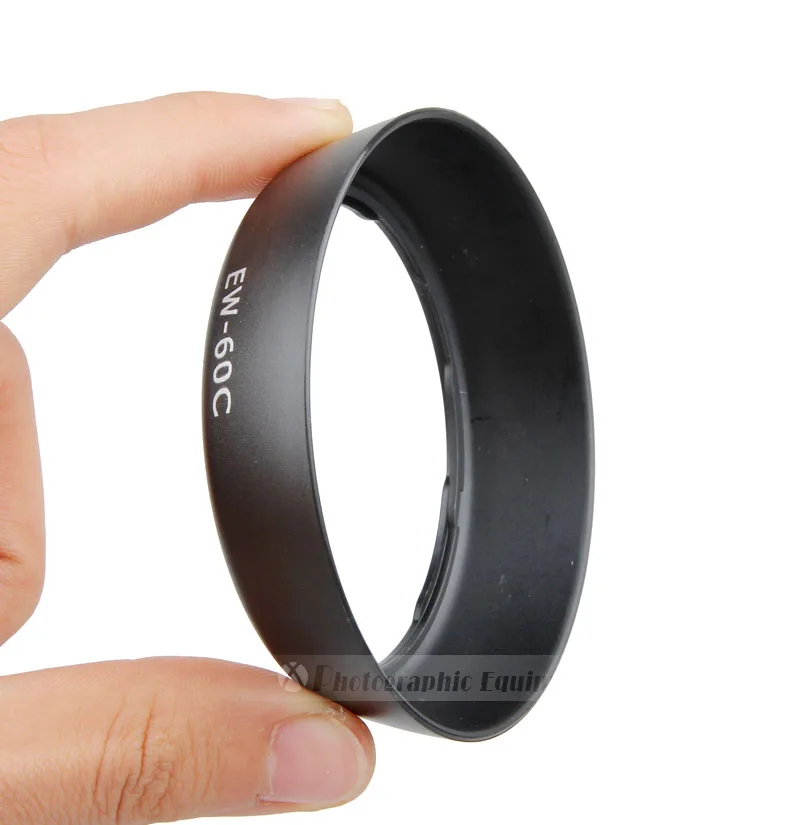 

10PCS EW-60C DSLR Camera Lens Hood 58mm fits for EF-S 18-55mm f/3.5-5.6 II USM T3i 600D 1100D Wholesale
