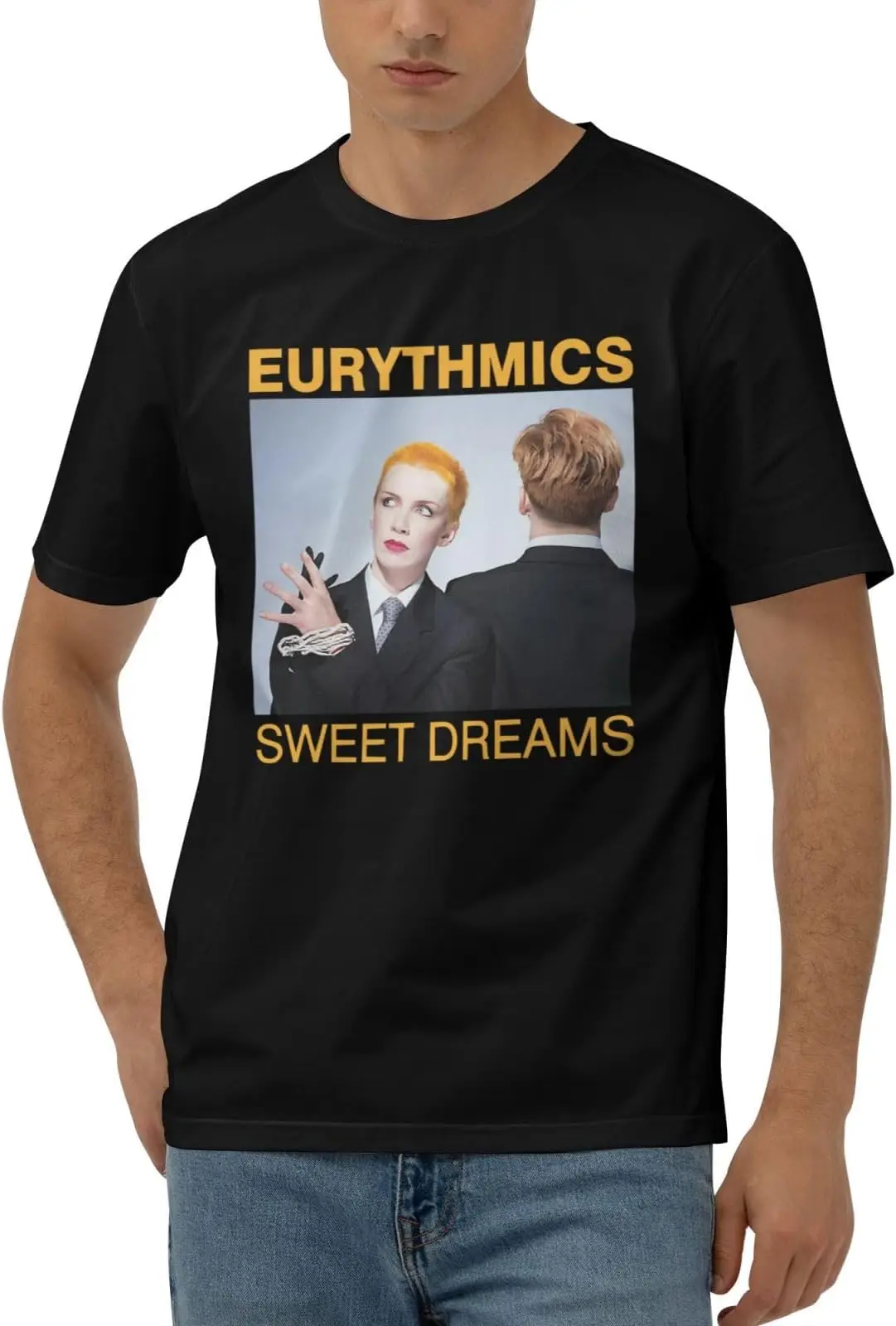 Футболка Eurythmics мягкая футболка с коротким рукавом и графическим рисунком