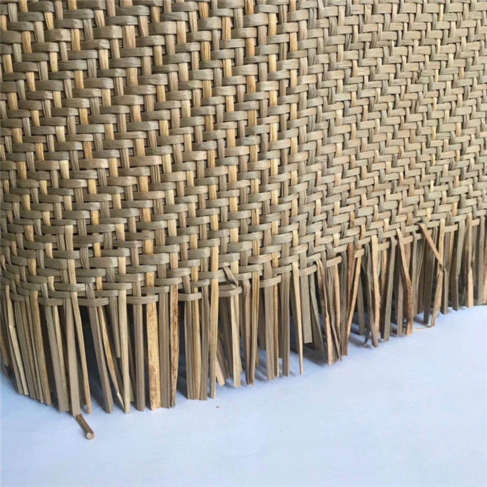 

Соломенный ротанговый материал для дома, натуральный материал «сделай сам» для плетения мебели, стола, стула, занавески, тканевые аксессуар...