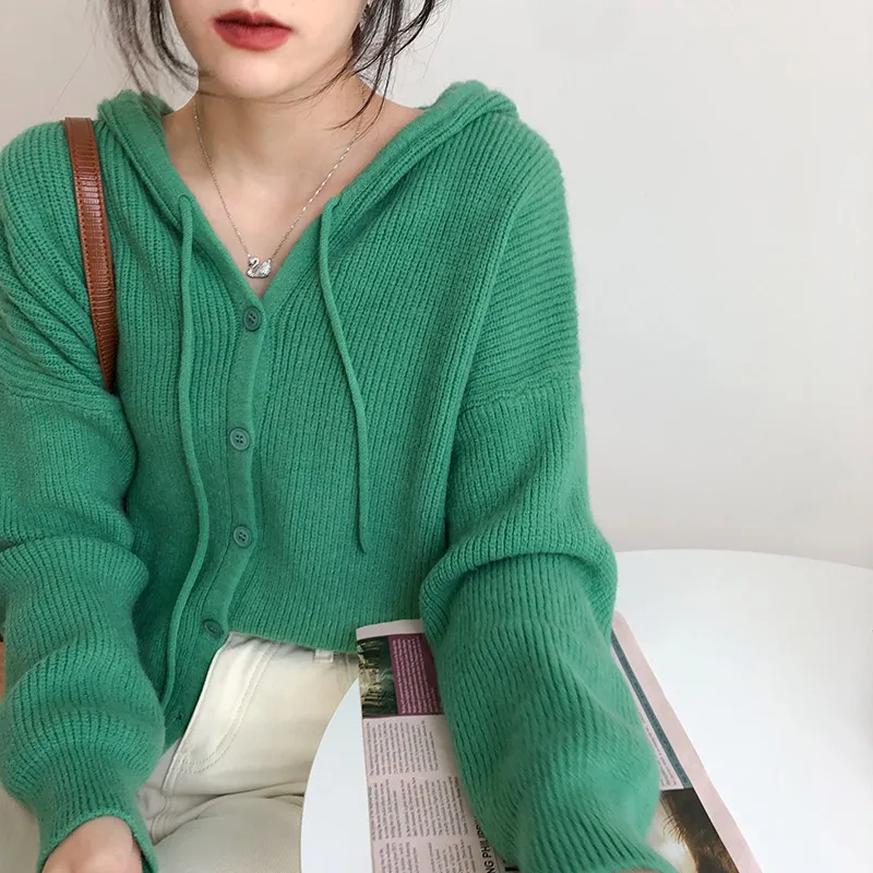 

Cheap wholesale 2021 spring autumn winter new fashion casual warm nice women Sweater woman female OL cute cardigan BAt132