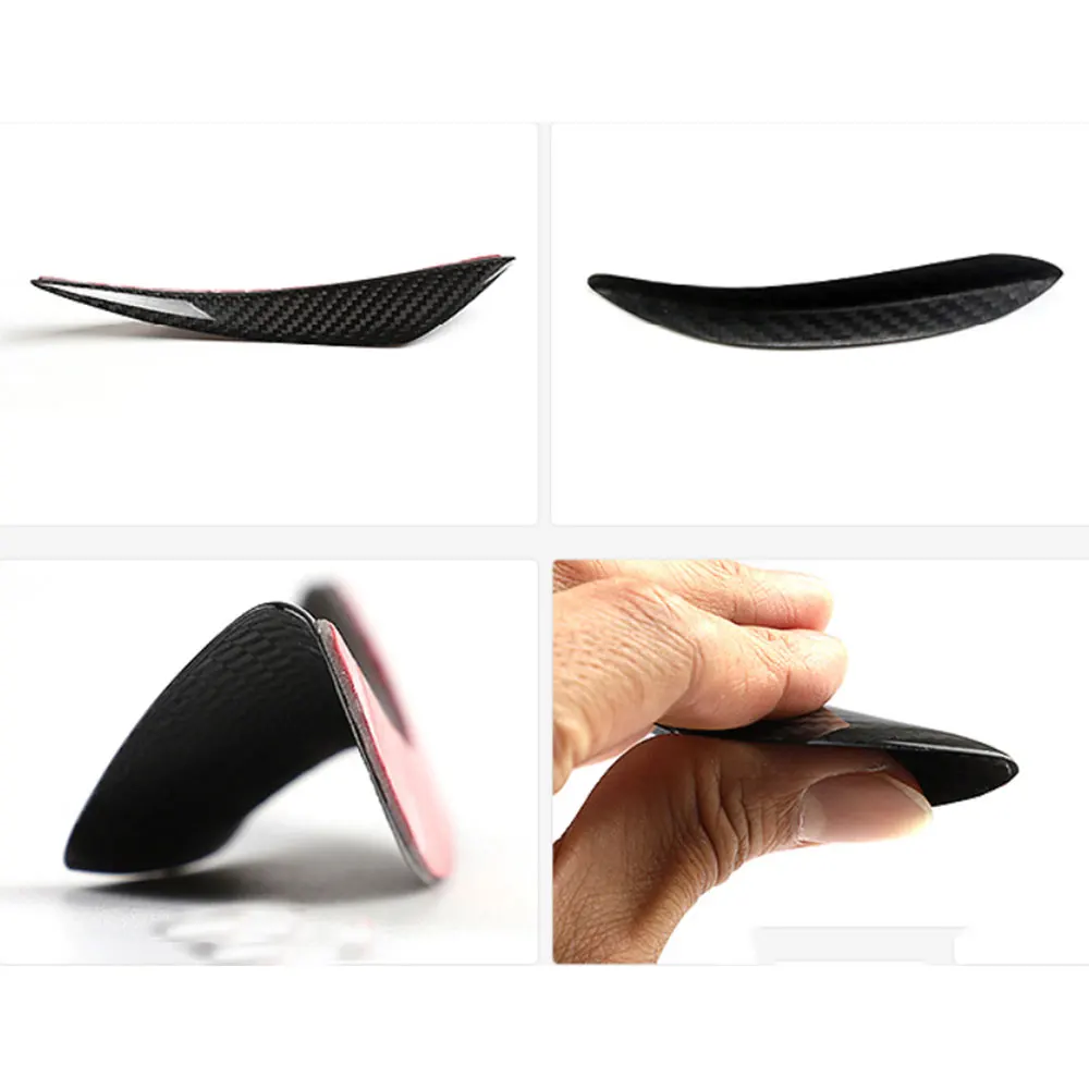 Передний бампер автомобиля из углеродного волокна спойлер сплиттер воздушный