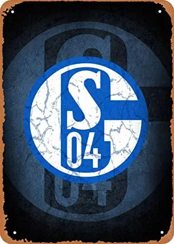

Metal Sign - Logo LOL FC Schalke 04 Esports - 8 x 12 Vintage Look Tin Plate vintage laundry room decor vintage decor
