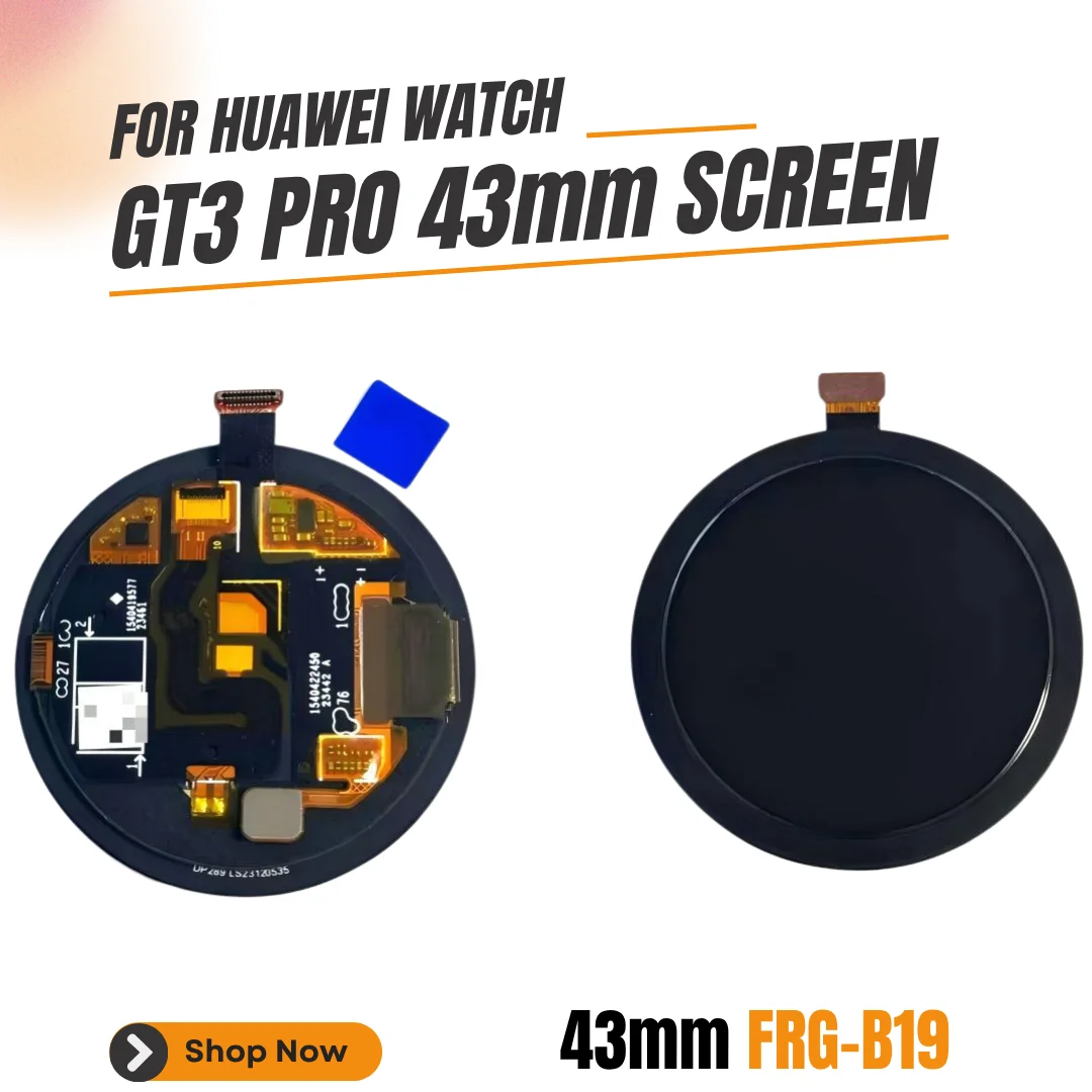 Фото Для Huawei Watch GT 3 Pro FRG-B19 43 мм: Замена ЖК-экрана, сенсорный дисплей, дигитайзер №1