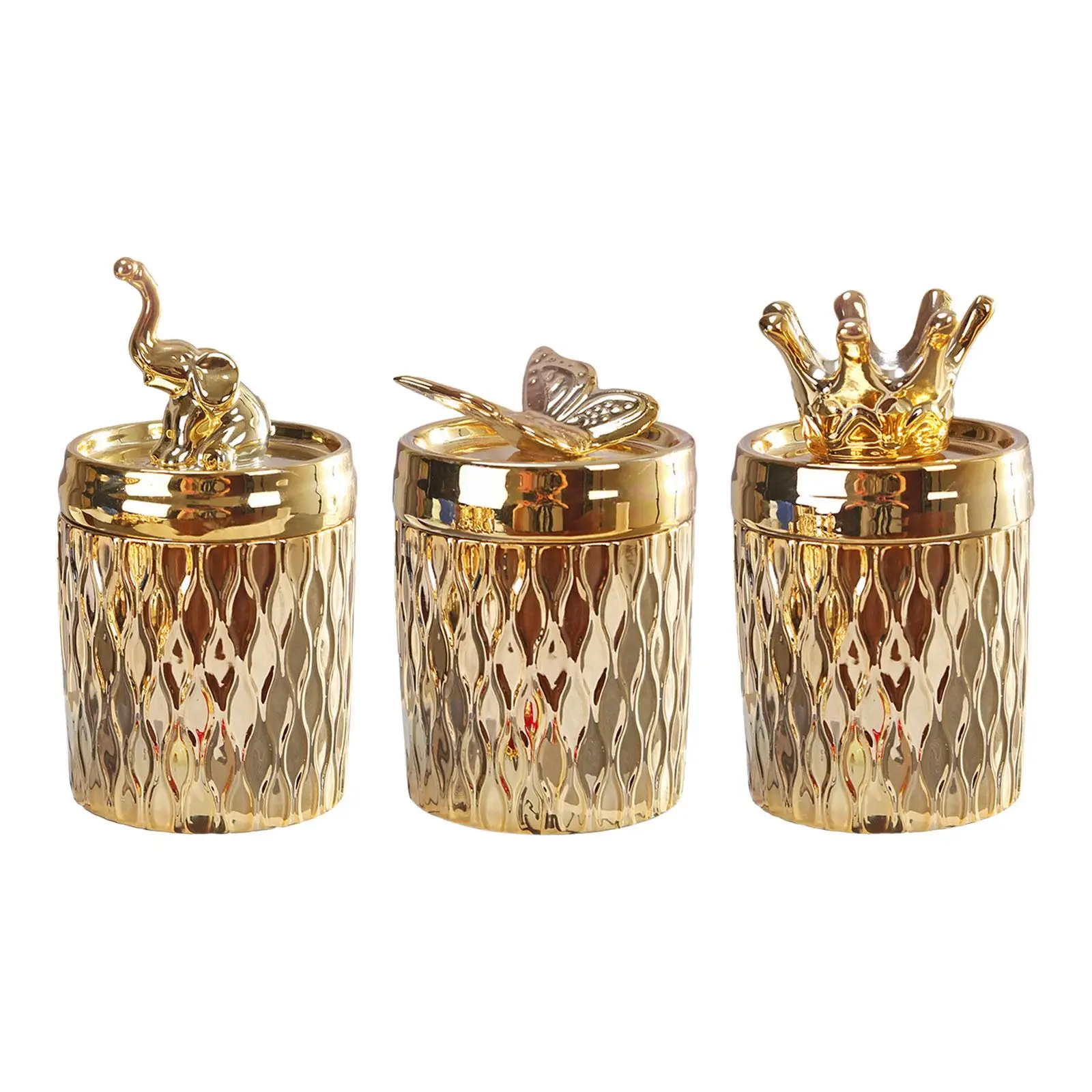 Керамическая банка для хранения инструментов макияжа многофункциональный