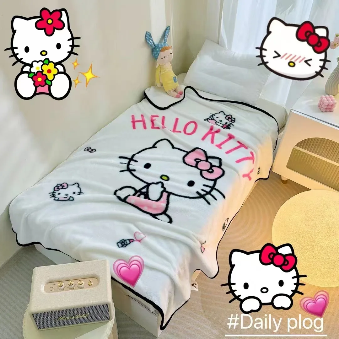 Детское одеяло-трио с героями мультфильмов молочный бархат детский сад