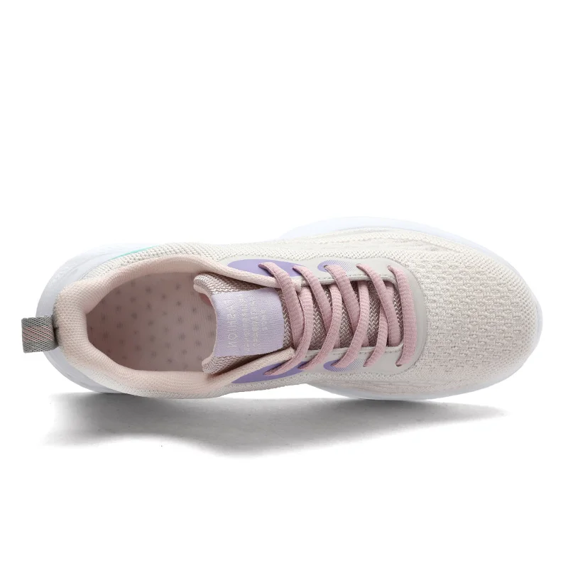 New Women's Shoes Breathable Sneakers Brand Running Shoes Casual Sports Shoes 2021 Outdoor Light Lace Fitness Shoes SD-203