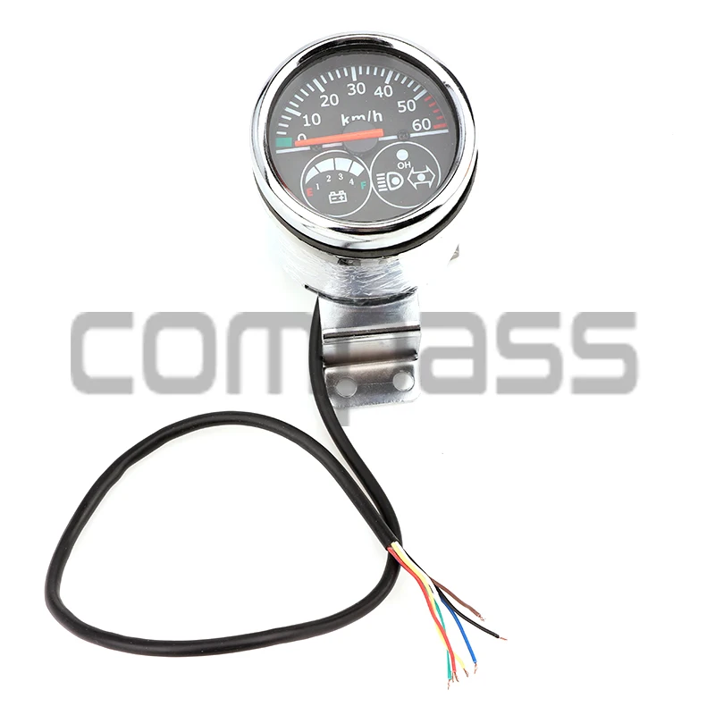 

36V/48V speedometer pointer instrument steering indication suitable for ATV off-road motorcycle kart electric scooter