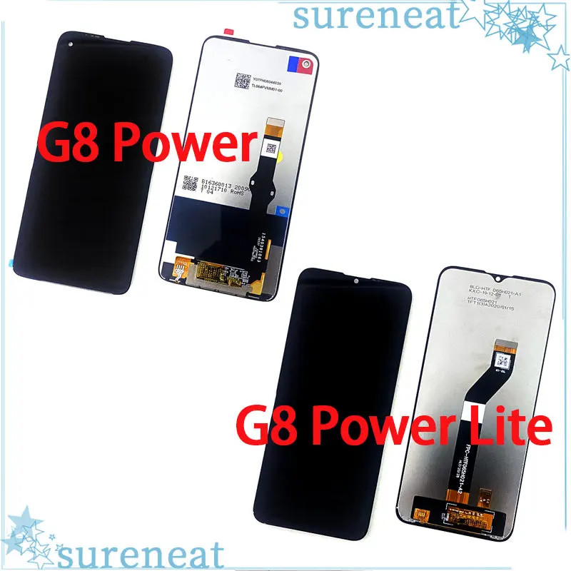 

ЖК-дисплей для Motorola Moto G8 Power, дисплей с сенсорным стеклом и дигитайзером в сборе для Moto G8 Power lite, Замена ЖК-дисплея