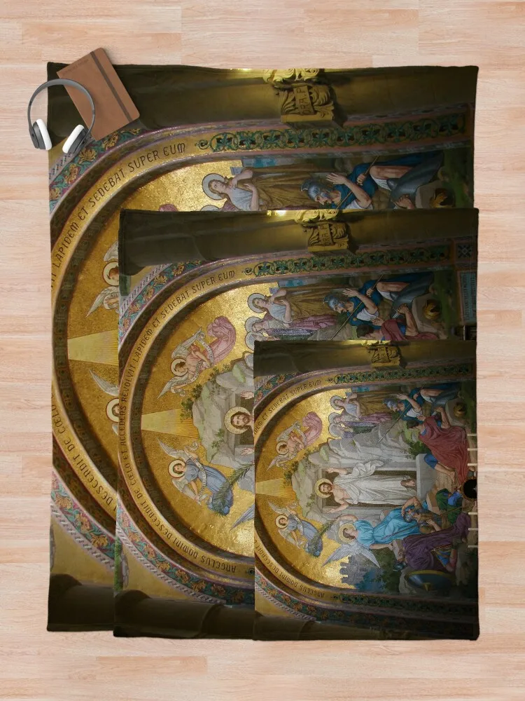 Пасхальное: Воскрешение Христа Розарій Базилик мозаичное одеяло для сна на