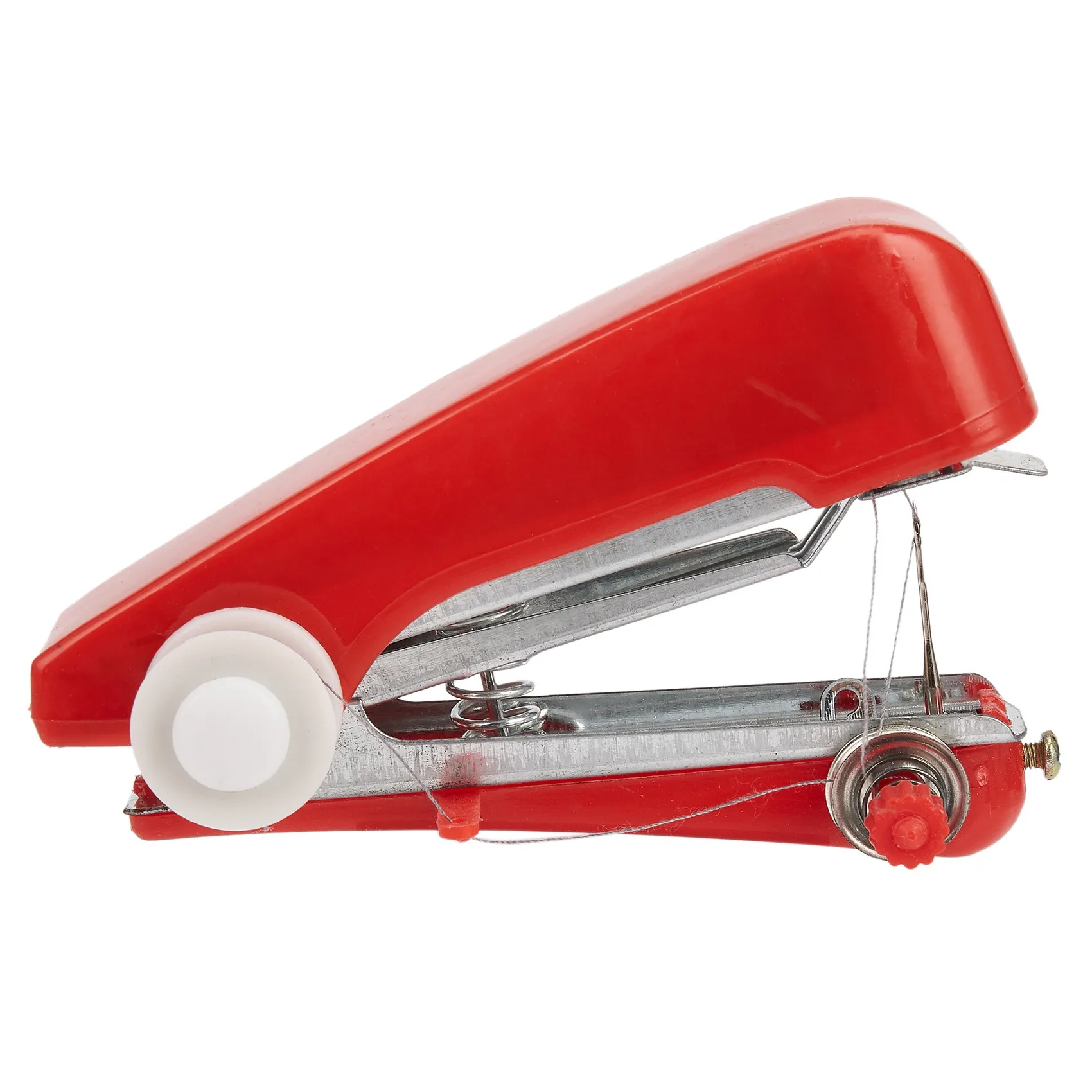 Портативная уличная компактная портативная ручная мини швейная машина для