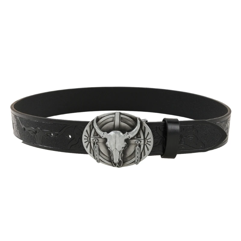 

PU Leathers Engraved Belt History Repeat Costumes Belt, Medieval Embossed Pirate Belt Knight Belt Robe Tunics Waist Belt