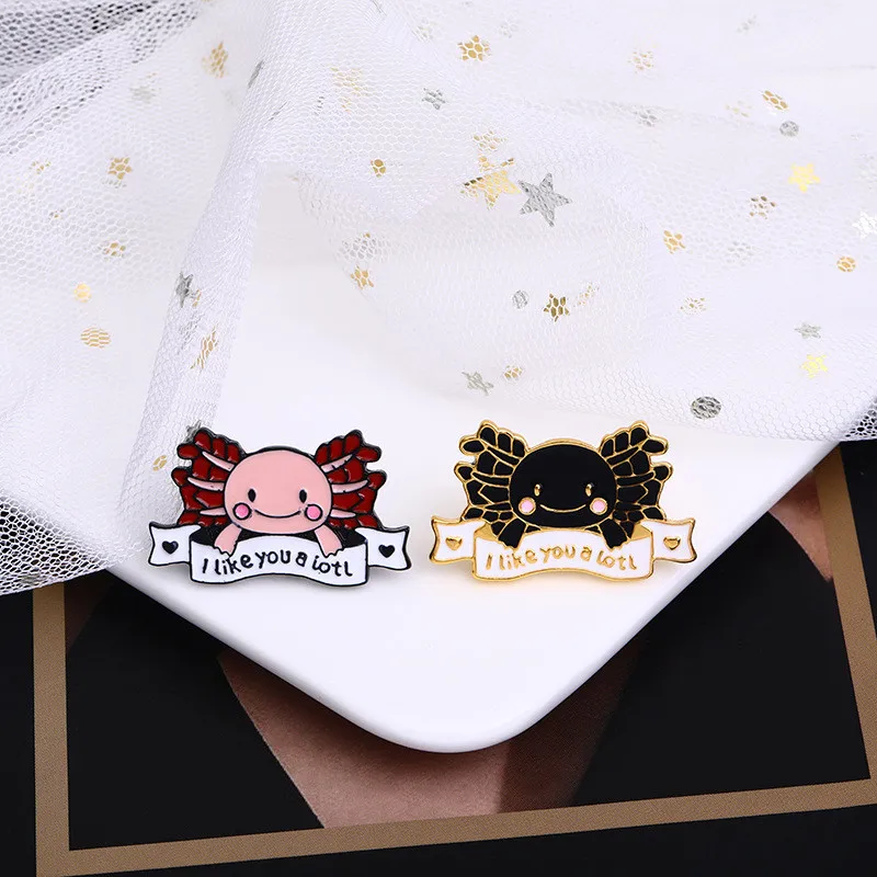 Модный карикатурный милый брошки из эмали с жабой винтажного животного нашивка булавка ювелирные изделия аксессуары для одежды подарки для женщин мужчин.