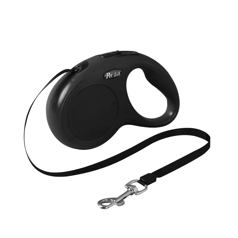 Нейлоновый Поводок для домашних питомцев прочный автоматический выдвижной