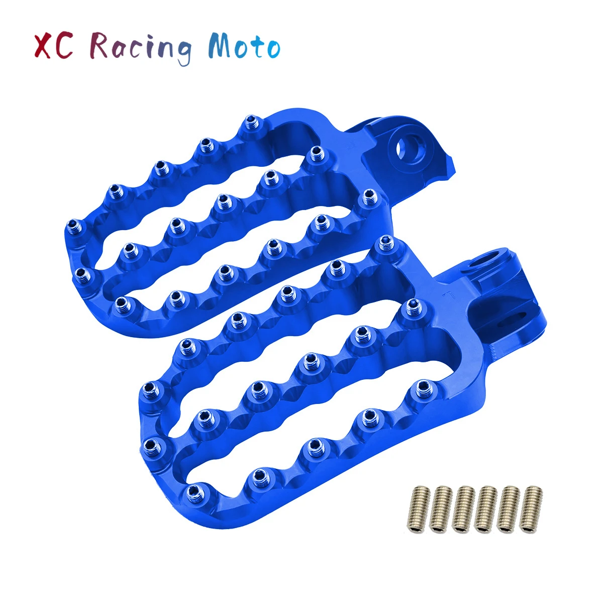 

For Husqvarna 125 250 300 350 400 450 500 501 TE FE 2017-2023 TX FX TC FC 2017-2022 Motorcycle Forged Footrest Footpeg Foot Pegs
