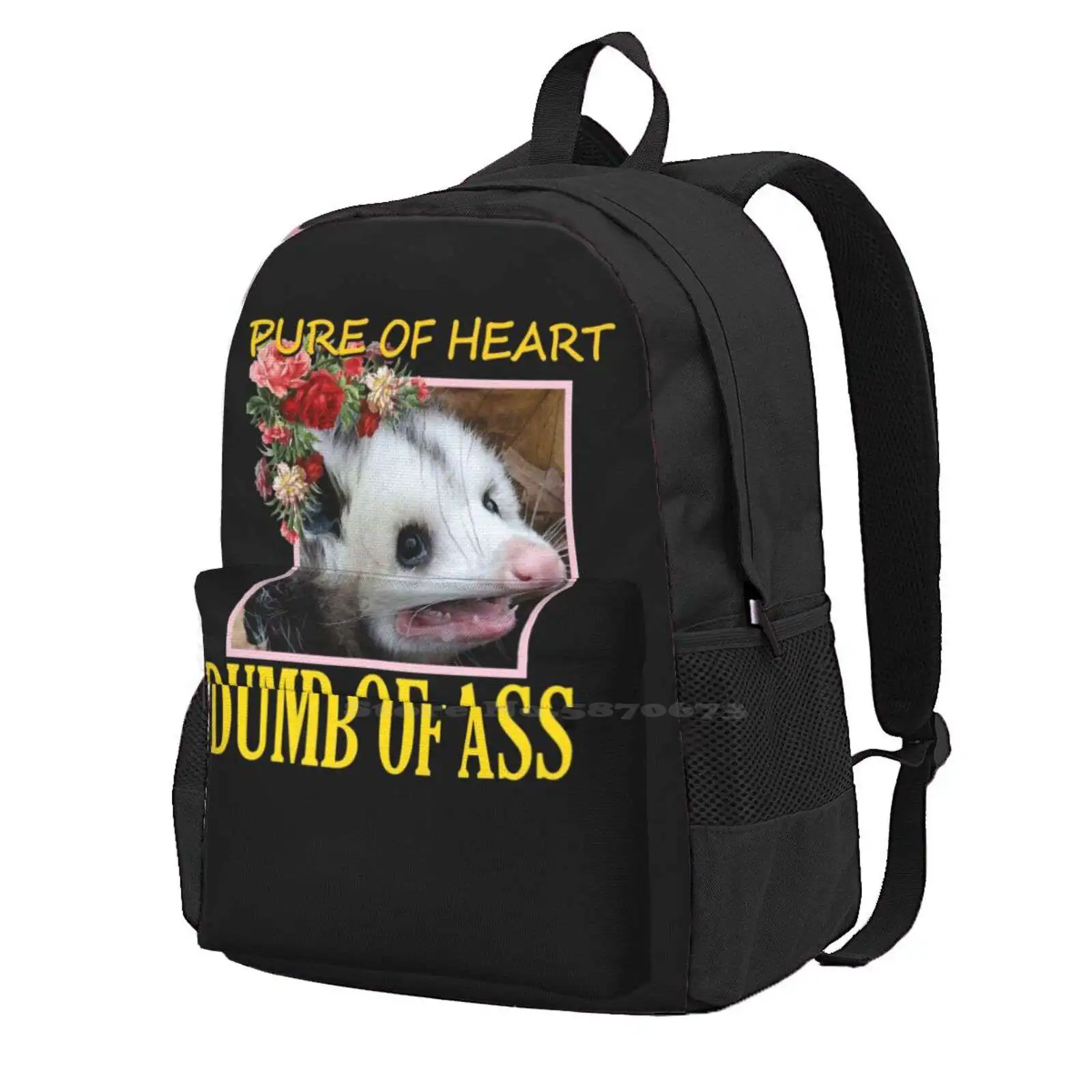 

Горячая Распродажа, рюкзак Opossum с надписью грызунов, модные сумки, Забавный уличный кошка Possum, адаптированный кошку Possum, беспокойство Possum, живите быстро