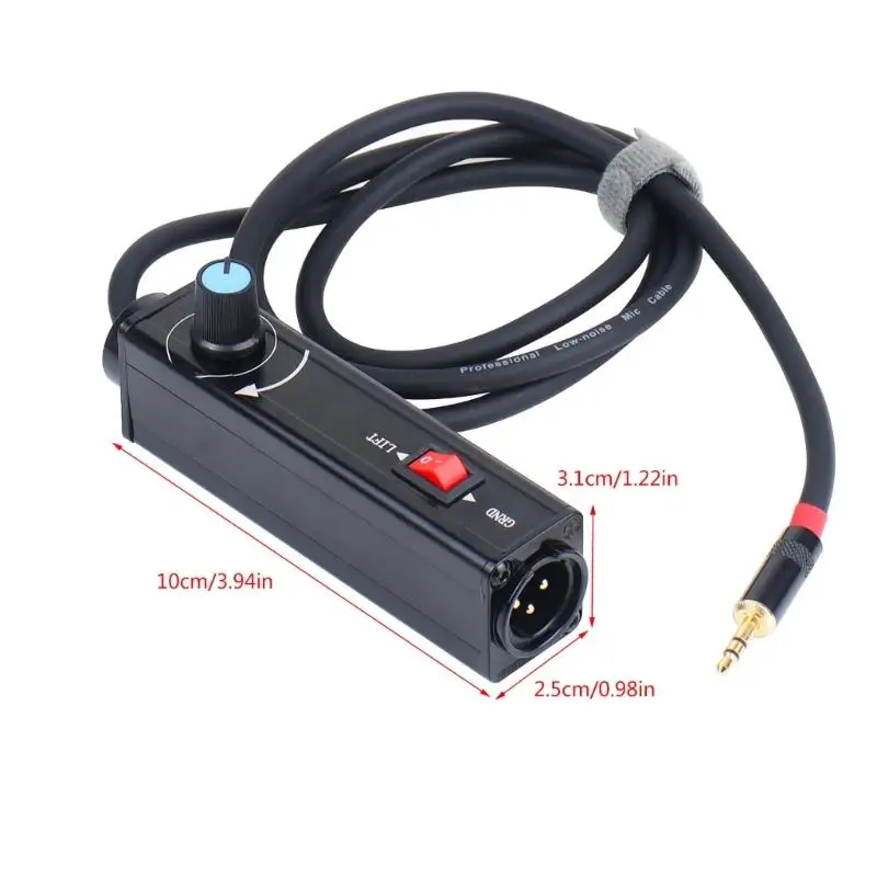 Дополнительный шумовой фильтр 3 5 мм Изолятор заземления с регулятором громкости