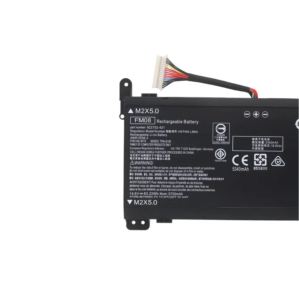 Оригинальный аккумулятор FM08 для ноутбука HP OMEN 17-an013TX 17-an014TX фотосессия 8922753-421 14 6 в