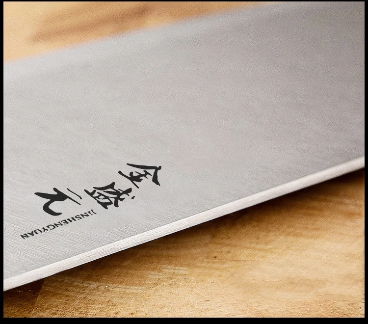 Китайский нож-Кливер из нержавеющей стали 3Cr1 4 кухонный нож шеф-повара Nikiri для