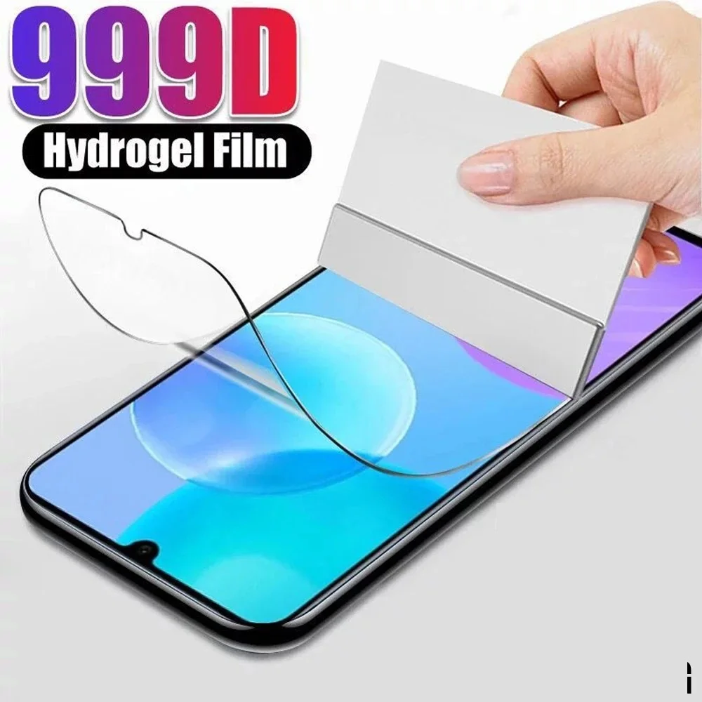 

For ZTE Blade A72 A52 V40s V40 Vita Pro Voyage 30 40 Pro Plus Hydrogel Film For Nubia Red Magic 7 8 7S Pro Screen Protector