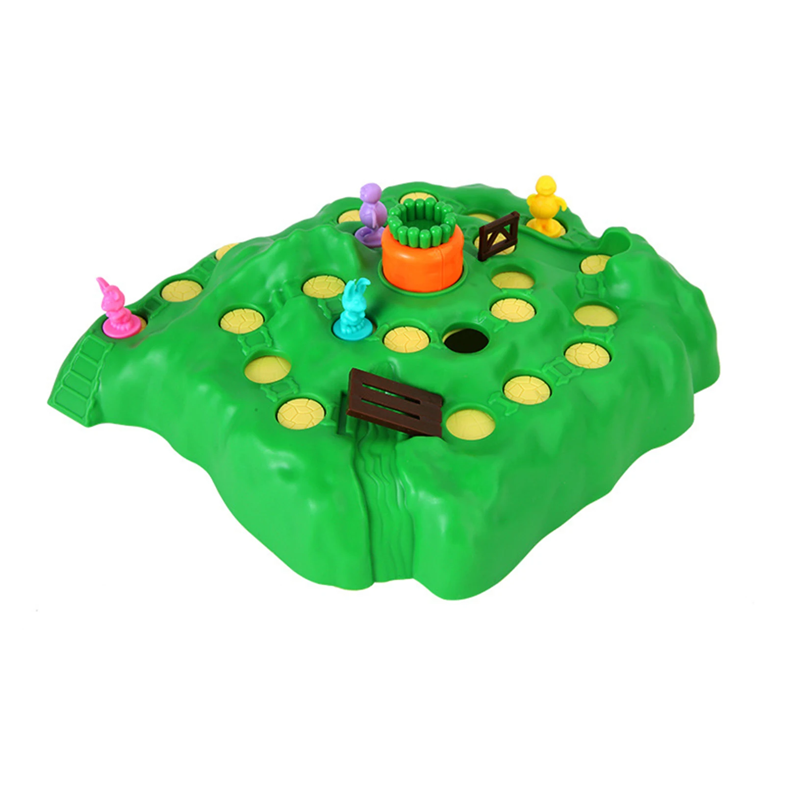 

Cartoon Rabbit Cross-Country Race Toy Pulling Radishes Competitive Interactive Children's Early Educational Toy