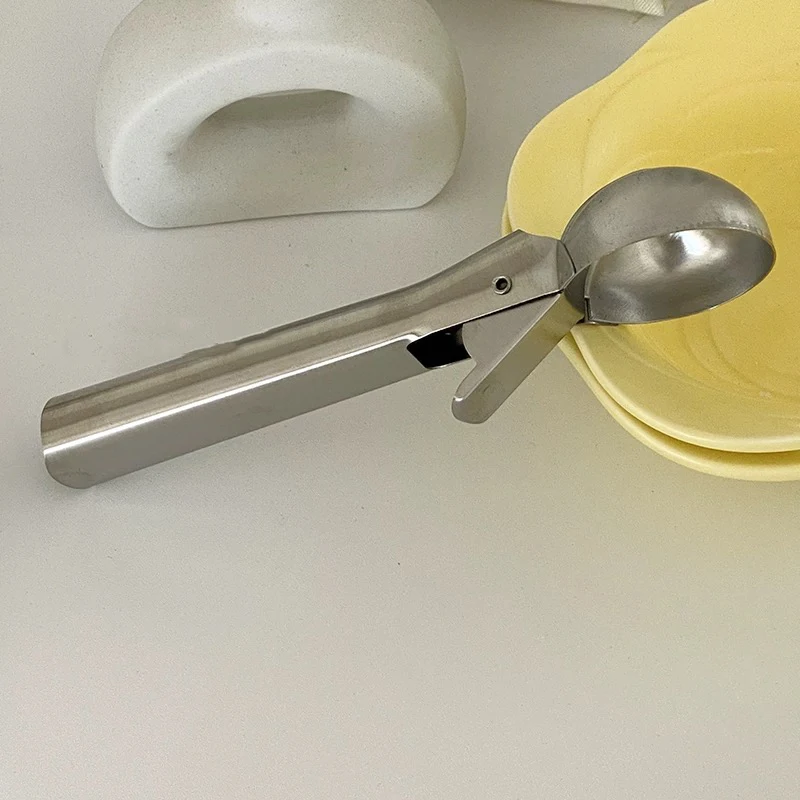 Многофункциональная Ложка Для Мороженого Из Нержавеющей Стали Двойные Бытовые