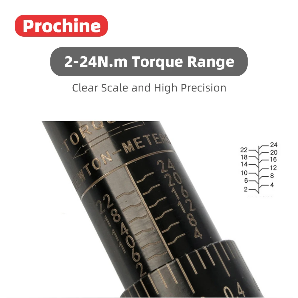 1/4'' 2-24N.m/5-25N.m динамометрический ключ предустановленный велосипед крутящий