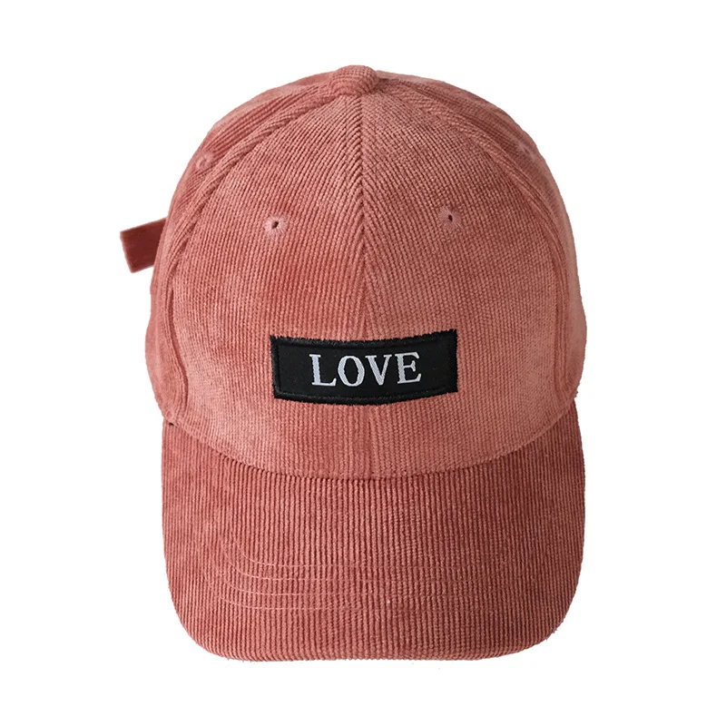 Snapback/мягкая хлопковая бейсбольная шляпа от солнца Вельветовая Кепка с корейским