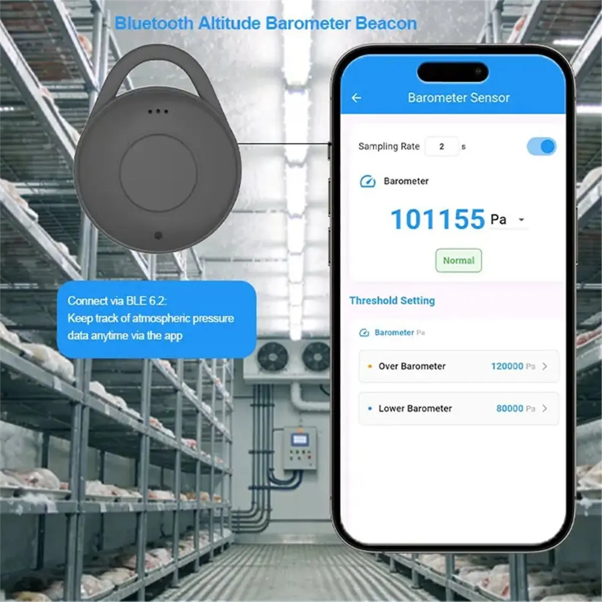 Беспроводной маячок BLE 6.2 828328 серии NRF54L с барометром для отслеживания активов, Bluetooth-маяк, iBeacon, Eddystone, IoT-устройство (art.: 3920dbd8e47db) - 3920dbd8e47db