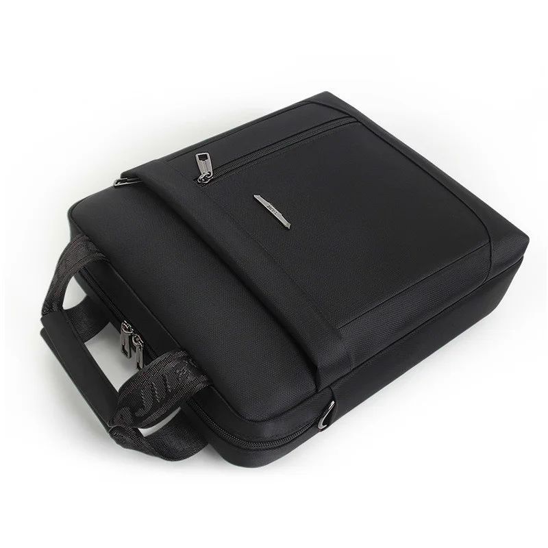 Men's Vertical Briefcase Men Waterproof Computer Messenger Bag Male Oxford Cloth Shoulder Bag Travel For IPAD Handbag Sac Homme