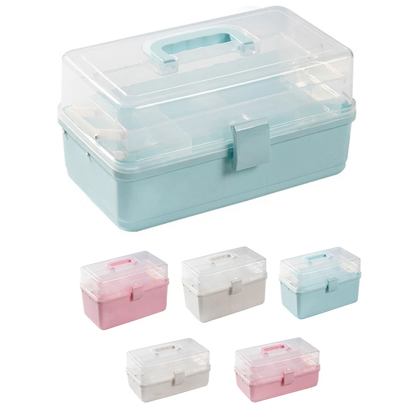 

HOT Portable First Aid Kit Multi-Functional Medicine Cabinet Family Emergency Kit Box Storage Organizer