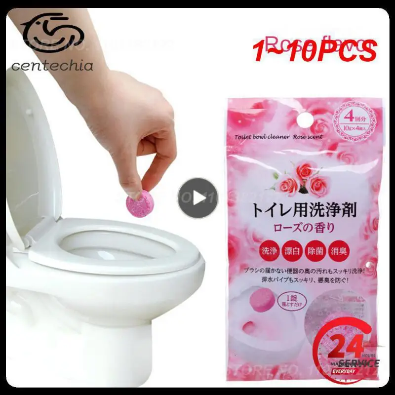 

1~10PCS Multifunctional Effervescent Cleaner Toilet Kitchen Cleaning Tablets Car Window Cleaner Home Cleaning Accessories