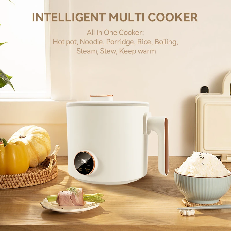 500 Вт 1 6 л с антипригарным покрытием портативная электрическая сковорода