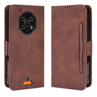 for oukitel wp13 wp 15 5g flip case luxury removable card slot cover for oukitel wp 5 pro shell wp6 wp 13 15 leather wallet case