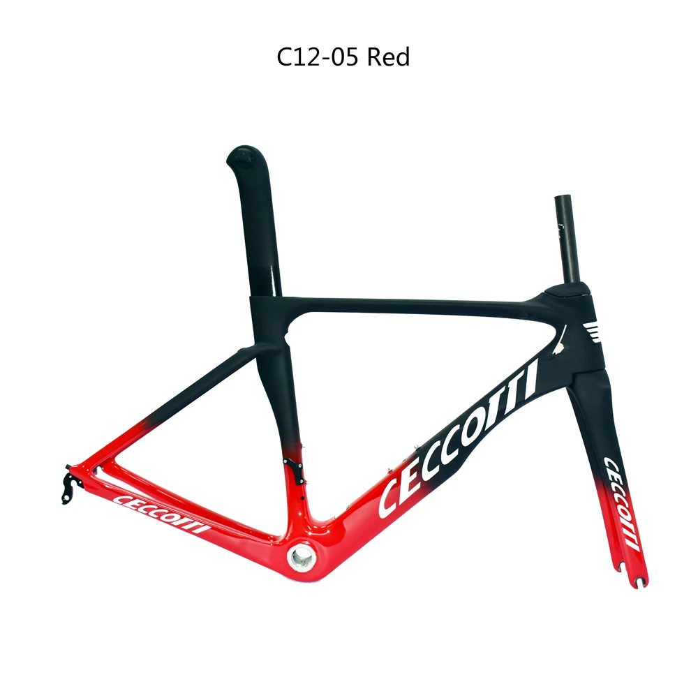 Карбоновая рама для шоссейного велосипеда 700CC Aero T1000 BSA PF30 V-образный обод тормоза