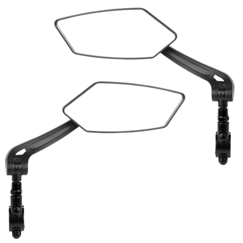 

Зеркало заднего вида для велосипеда, качественный отражатель на руль, широкий диапазон, регулируемые углы, аксессуары для горного велосипе...