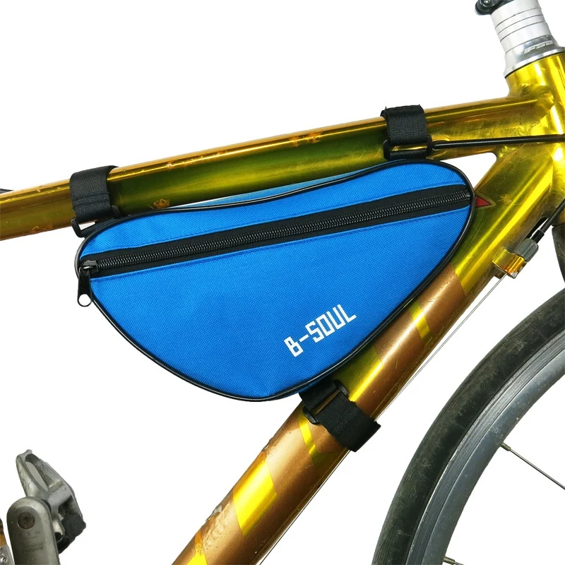 

Bicycle Bag Cycling Frame Front Top Tube Bag Nylon Cloth Bike Bag Phone Storage Bag Triangle Bag Accessories