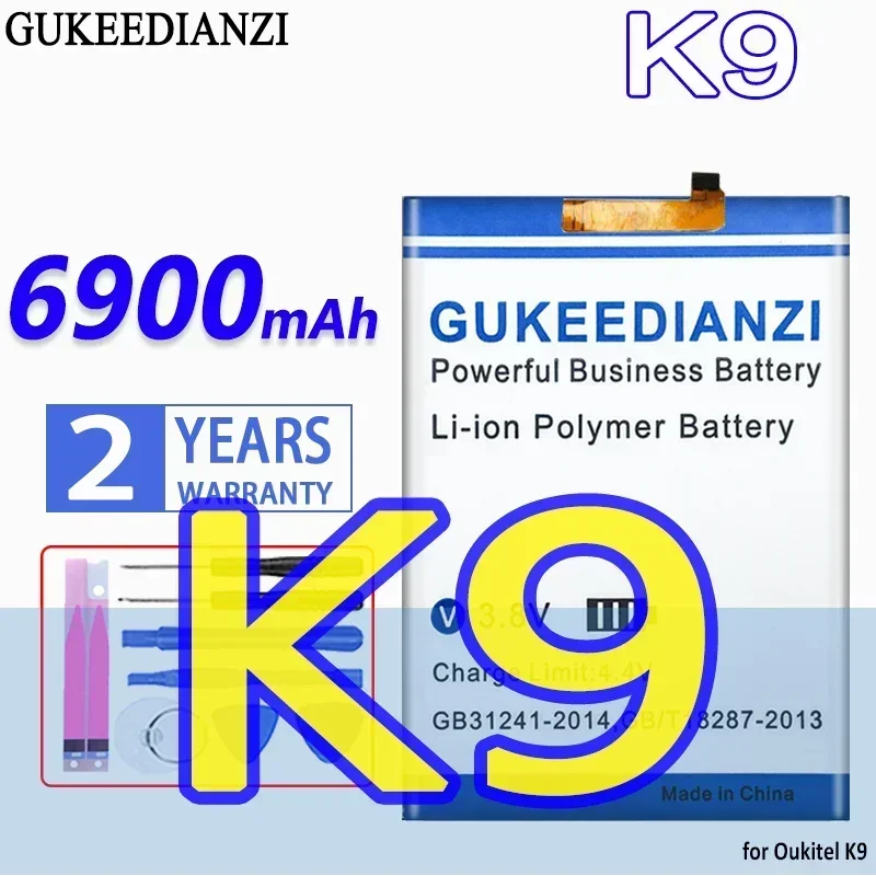 Аккумулятор большой емкости для мобильного телефона 6900 мАч OUKITEL K9 K 9 аккумуляторы