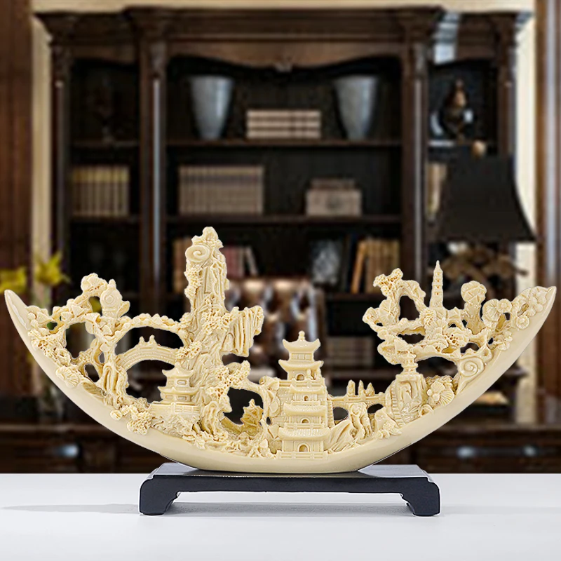 Европейская смола Lucky Lvory скульптура украшения домашний интерьер офисная комната