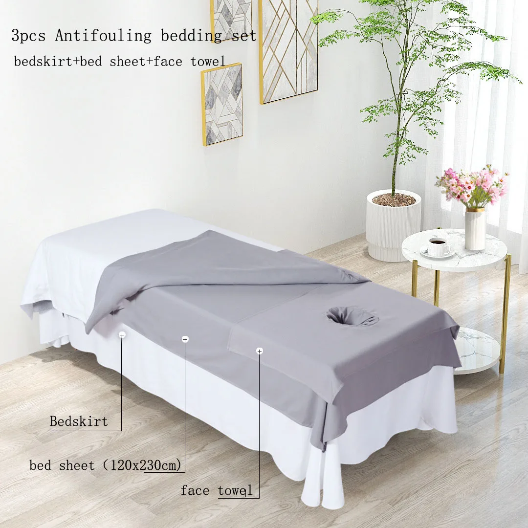 

3 шт., Комплект постельного белья для салона красоты, с отверстиями