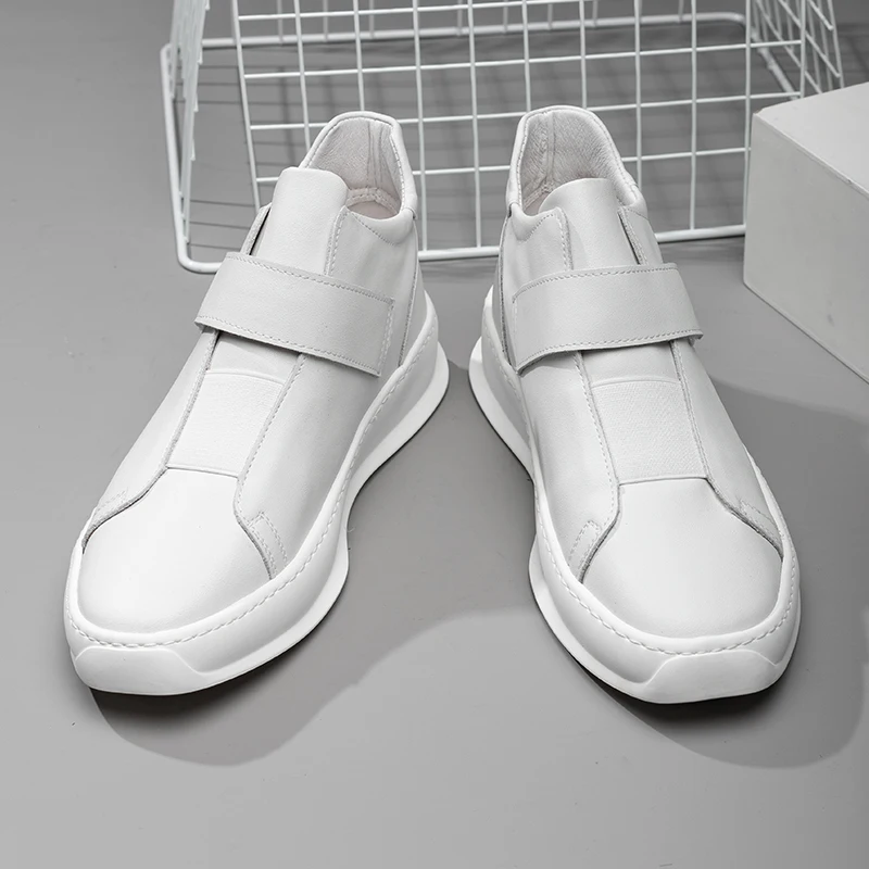 Новые зимние высокие туфли теплая белая обувь модные для скейтборда мужские