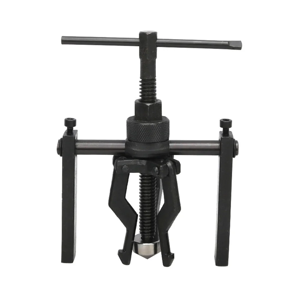 

Carbon Steel Inner Bearing Puller Removal Tool Inner Hole Puller Three-Jaw Puller (Black)