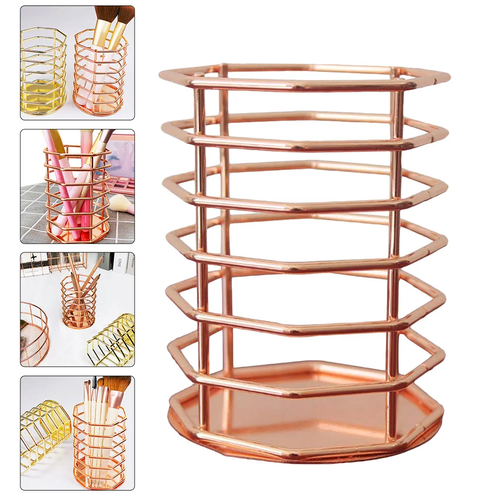 

Storage Rack Office Supplies Brush Holder Decorative Storage Boxes Pen Bucket