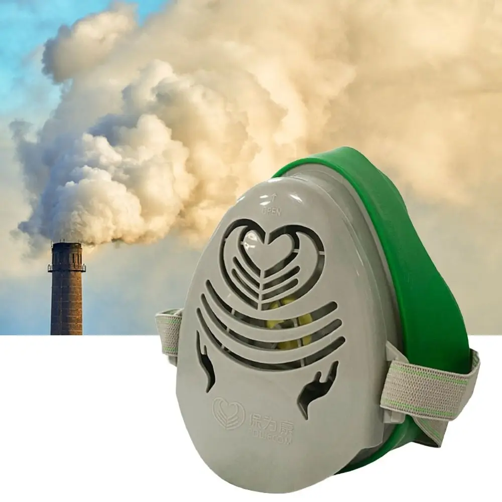 

Silicone/Rubber Half Face Dust Mask Fog-proof Work Safety Dust-proof Mask Anti Particle Dust-proof Face Guard for N3800 Unisex