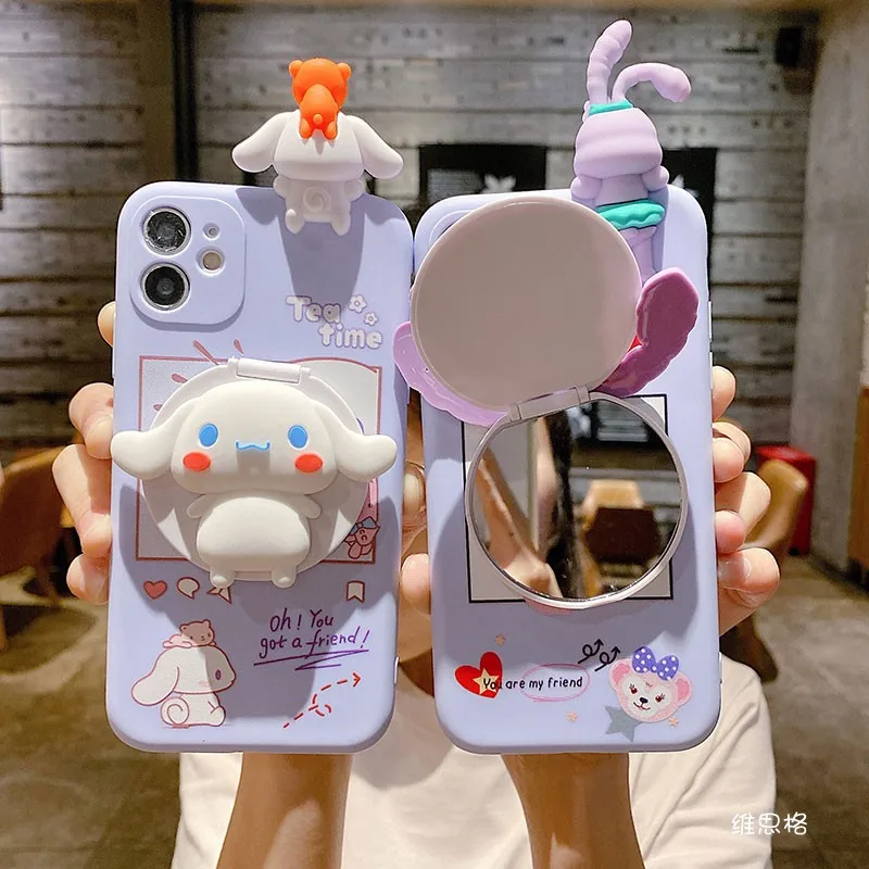 

Cinnamorol Stellalou Iphone Phone Case Kawaii Cartoon for Iphone 12 11 Pro Max Xr X Xs Max All-Inclusive Anti-Drop Phone Case