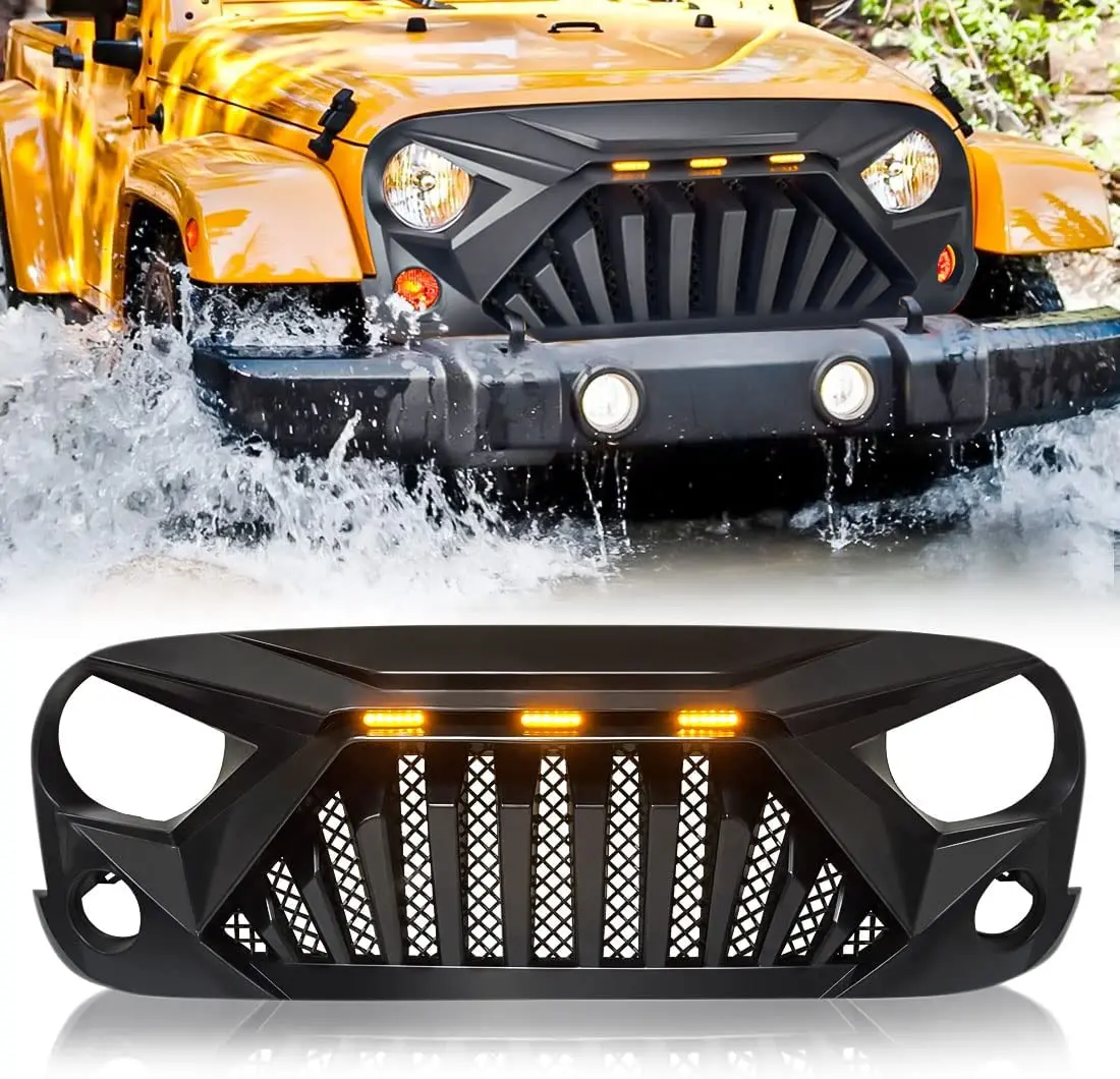 

Spedking 2013-2017 New Style 4x4 auto tuning accessories Front car Grille for JEEP WRANGLER JK