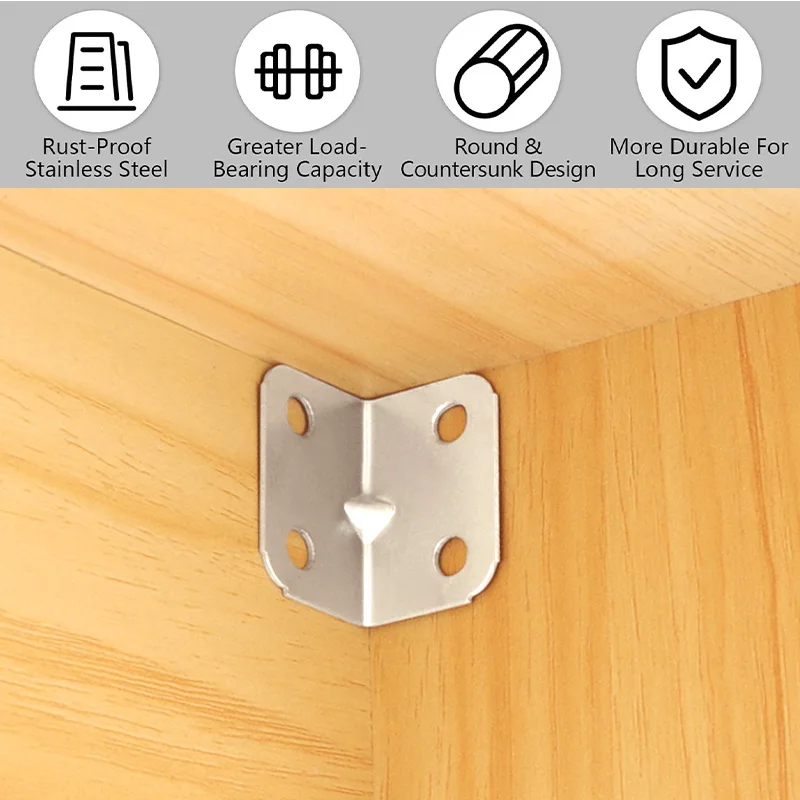 Угловой кронштейн из нержавеющей стали