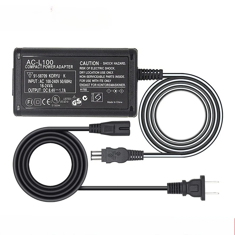 Фото AC-L100C для камеры Sony AC-L10A L10B L15 Адаптер питания NX100 AX2000 MC2500 HXR-NX3 CCD-TRV228 TRV615 PC104 MVC-FD200 HDR-FX7E №1