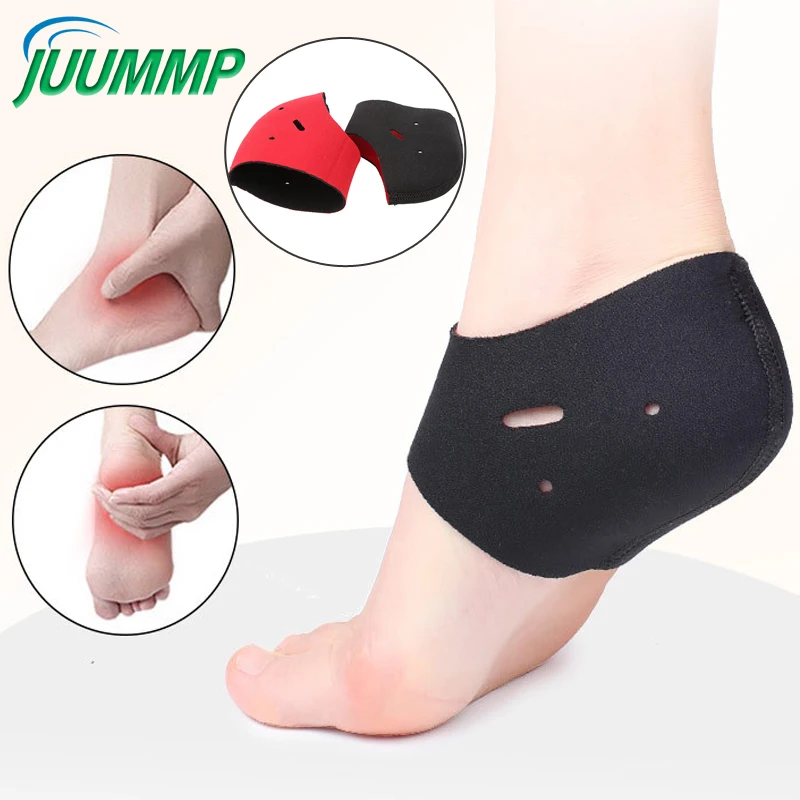 

JUUMMP 1 Pair /2 PCS Silicone Foot Chapped Care Tool Moisturizing Gel Heel Socks Cracked Skin Care Protector Pedicure Health