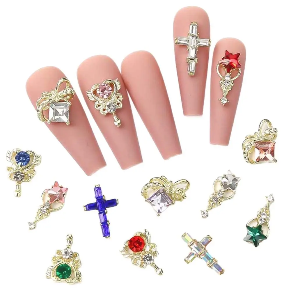 

5 шт., украшения для ногтей в виде японских звезд