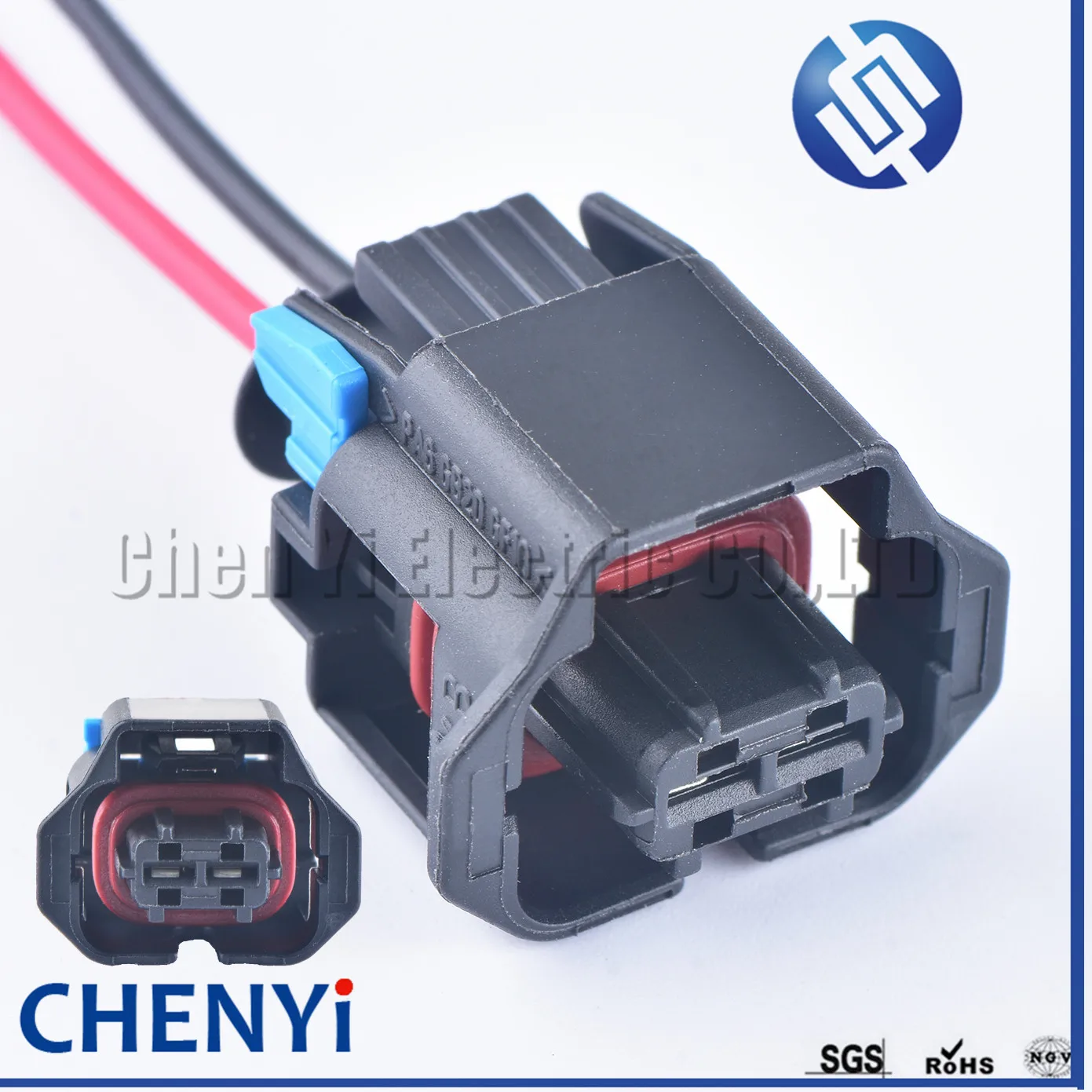 

Delphi 2 Pin female automotive waterproof Connector Fuel injector ignition coil plug Sensor wiring harness pigtail plug 15397337